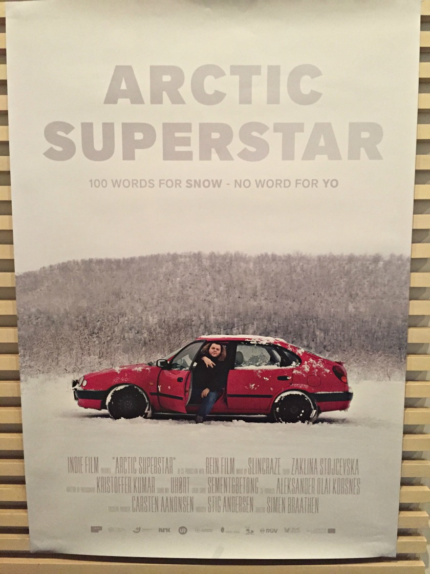 Poster for Arctic Superstar at Scandinavia House